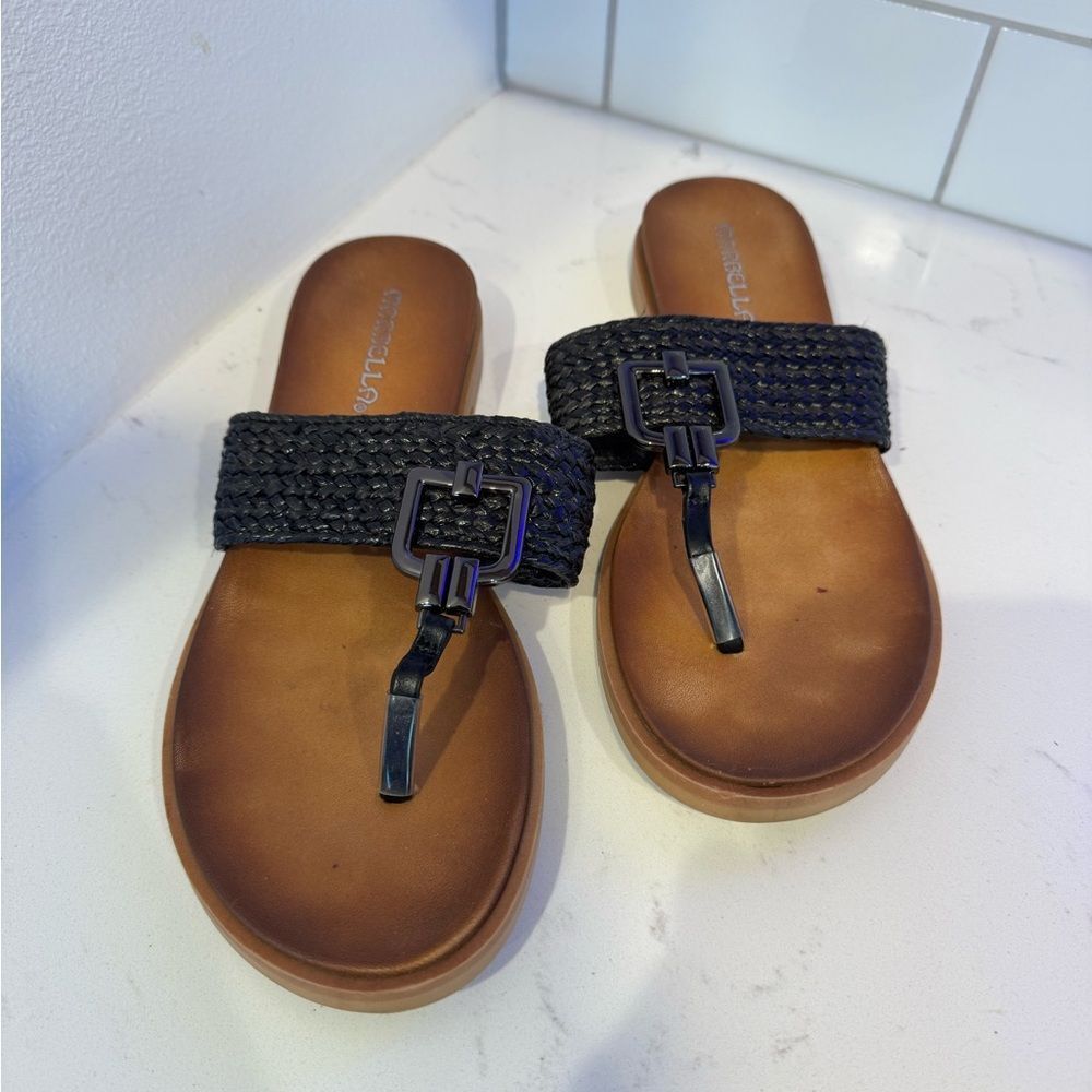 Womens Size 9 Marbella Sandals Tongs Slip On Shoes